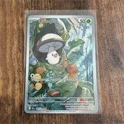 Pokemon Foongus 095/086 SV: Black Bolt Holo Illustration Rare English - Image 1
