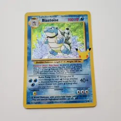 Blastoise 2/102 Celebrations: Classic Collection Pokemon NM - Image 1