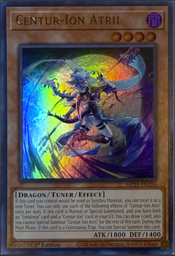 Yugioh - Centur-Ion Atrii - MP25-EN216 - Ultra Rare - NM/M - Image 1