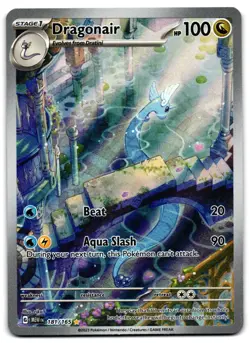 Dragonair 181/165 - 🌊 151 Illustration Rare Pokemon TCG 🖤 - LP - Image 1