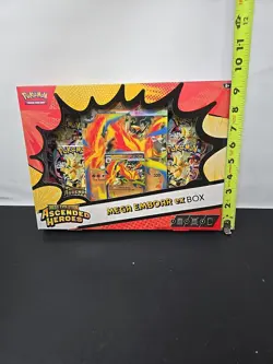 Pokemon Mega Emboar ex Box Mega Evolution Ascended Heroes Box - Image 4