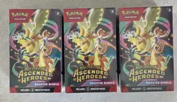 Pokemon Ascended Heroes Booster Bundle x3 Brand New Sealed ✅ - Image 1