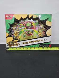 Pokemon TCG: Mega Evolution Ascended Heroes Mega Meganium ex Box Factory-Sealed - Image 3