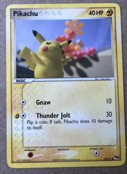 Pikachu 16/17 (Yuka Morii) POP Series 2 Mod-Play Vintage Pokemon💫 - Image 1