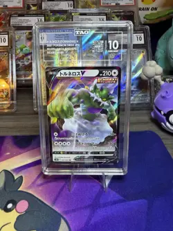 TAG 10 Tornadus V Double Rare 079/070 S6H Silver Lance Japanese Pokemon TCG - Image 1