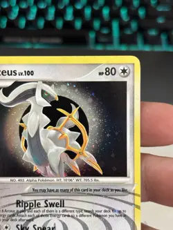 Arceus AR5 Holo Rare Platinum Arceus Pokemon 247 NM - Image 5