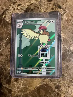 Pokemon TCG: Pidgeotto #208/197 SV Obsidian Flames Illustration Rare Holo - Image 1
