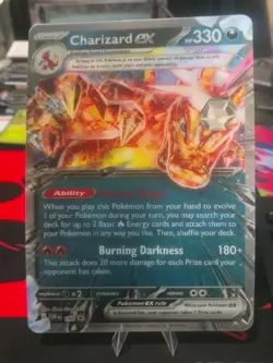 Pokemon TCG - Charizard ex (Jumbo) (Lenticular) - SVP196 - S&V Promos - NM - Image 3