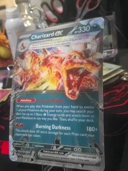 Pokemon TCG - Charizard ex (Jumbo) (Lenticular) - SVP196 - S&V Promos - NM - Image 4
