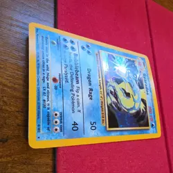 Pokemon Gyarados 6/102 Base Set Unlimited Holo Rare 100 HP Stage 1 English - Image 4