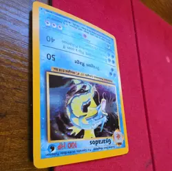 Pokemon Gyarados 6/102 Base Set Unlimited Holo Rare 100 HP Stage 1 English - Image 5