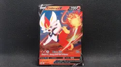 CINDERACE V 043/264 HOLO V RARE FUSION STRIKE POKEMON NM - Image 1