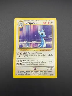 Pokemon Dragonair Rare Base Set 018/102 MP - Image 1