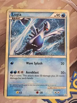 Lugia - HGSS02 - Pokemon Heart Gold Soul Silver Promo Holo LP - Image 1