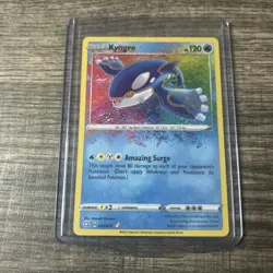 Pokemon TCG - Shining Fates 2021 Amazing Rare Kyogre 21/72 Holo - Near Mint - Image 1