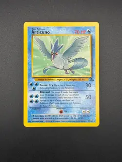 Pokemon Articuno (17) Unlimited Rare Fossil 17/62 LP - Image 1