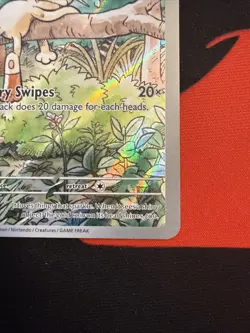Meowth Illustration Rare 106/094 Pokemon Phantasmal Flames English Near Mint - Image 4