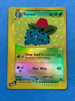 Pokemon Reverse Holo eReader Ivysaur- Expedition- 82/165- LP - Image 1