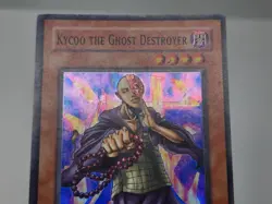 YuGiOh Kycoo the Ghost Destroyer LON-062 1st Edition Super Rare MP - Image 3