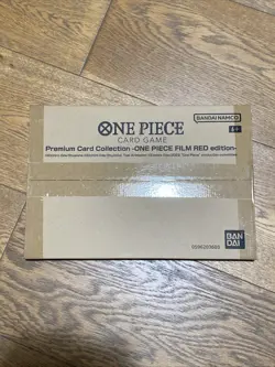 One Piece TCG Premium Card Collection Film Red Edition- ENG Factory Sealed New - Image 1