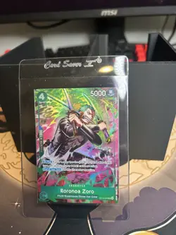 One Piece OP15 Roronoa Zoro OP13-037 TR Foil - (Treasure Rare) English - Image 1