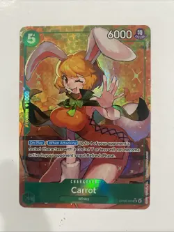 Carrot (Alt Art) Parallel OP08-023 SR Two Legends - One Piece TCG English M/NM - Image 1