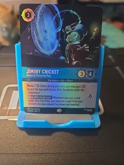 Jiminy Cricket - Ghost of Christmas Past 218/204 Epic Holofoil NM Disney Lorcana - Image 1