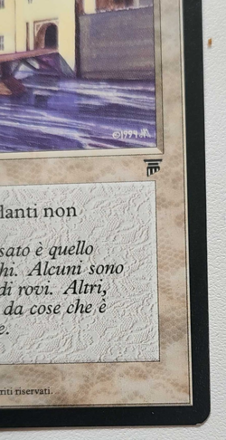1995 Moat MTG Italian Legends Unplayed Magic Gathering Card - Image 5