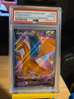 Charizard V SWSH050 SWSH: Sword & Shield Promo Cards Holo - Image 2