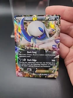 Absol EX XY62 XY Black Star Promos Pokemon card - Promo LP - Image 2