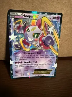 Pokemon Hoopa EX XY85 Legendary Collection Promo Card Black Star Promo NM Rare - Image 1