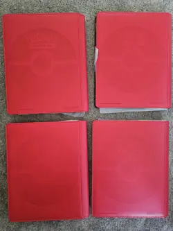 Ultra Pro Pokemon TCG Charizard 9 Pocket Leather Binder Red 360 Card Capacity 74427161613 - Image 2
