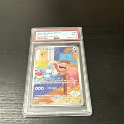 Pokemon TCG Lickitung SV Temporal Forces Holo Card 180/162 PSA MINT 9 - Image 1