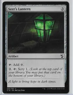 MTG Seer's Lantern Commander 2018 (C18) Common Magic Card #220/307 Unplayed - Image 1