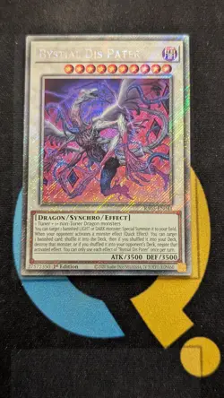 RA05-EN041 Bystial Dis Pater Platinum Secret Rare 1st Ed YuGiOh - Image 1
