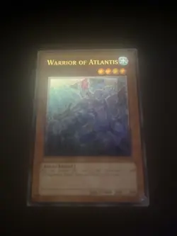 You-Gi-Oh! Warrior Of Atlantis Elemental Hero FOTB-EN016 Ultimate Rare NM Mint - Image 1