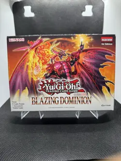 Yu-Gi-Oh! Blazing Dominion 1st Edition English Sealed Box - Image 1