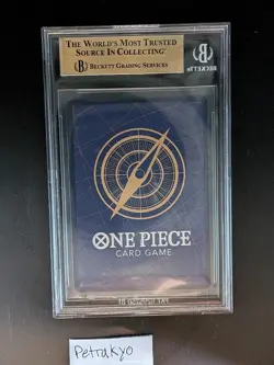 Luffy Alt Art Treasure Rare OP07-109 OPTCG Two Legends Series BGS 9.5! - Image 2