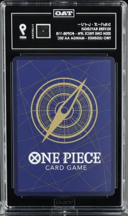 2024 One Piece Japanese Silvers Rayleigh Manga Alternate Art #OP08-118 TAG 9 #2 - Image 2