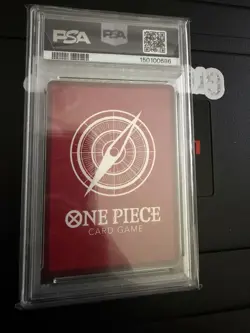 Bandai One Piece CCG Monkey D. Luffy Alt Art Foil OP13-001 2025 PSA 10 - Image 2