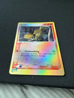 Torchic 77/97 EX Dragon 2003 Reverse Holo e-Series Pokemon Card TCG - Image 2