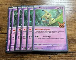 Mimikyu - (Cosmos Holo) Holo Rare Trick or Trade 2024 037/091 NM Pokemon Card - Image 1