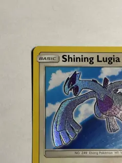 Shining Lugia Pokemon card promo SM 82, 2017 Pokemon LP - Image 2