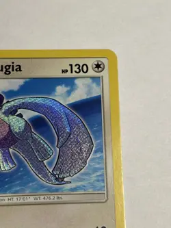 Shining Lugia Pokemon card promo SM 82, 2017 Pokemon LP - Image 3