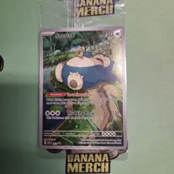 Pokemon Snorlax SVP 051 Sealed - Scarlet & Violet 151 ETB Promo Card - Image 1