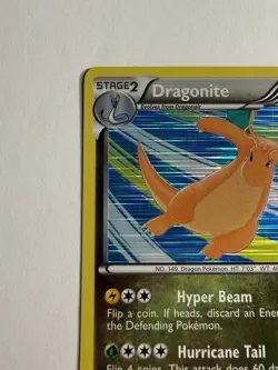 LP Dragonite 5/20 Holo BW Dragon Vault Black White Pokemon card English - Image 2