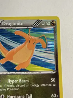 LP Dragonite 5/20 Holo BW Dragon Vault Black White Pokemon card English - Image 3