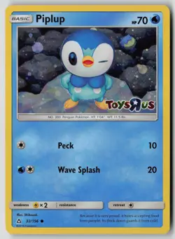 Pokemon TCG Miscellaneous Cards & Products #032/156 Piplup - Image 1