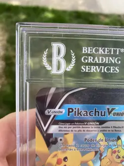 ~ESP~ SPANISH JUMBO BGS 9.5 Pikachu V-Union Pokemon Card Celebrations Promo - Image 3