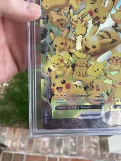 ~ESP~ SPANISH JUMBO BGS 9.5 Pikachu V-Union Pokemon Card Celebrations Promo - Image 5